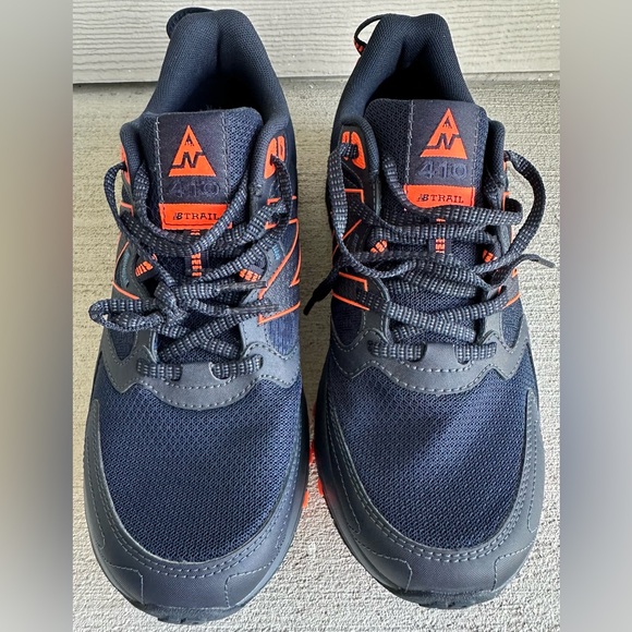New Balance 410 Trail Dark Blue Orange Shoes MT410RD7 Men’s Size 9.5 NEW no tags - Picture 11 of 15